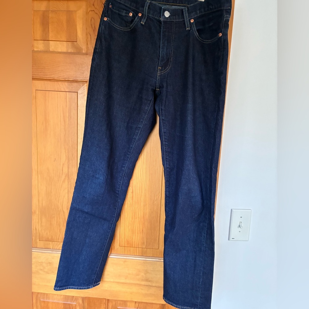Classic Straight Fit Men's Indigo Jeans